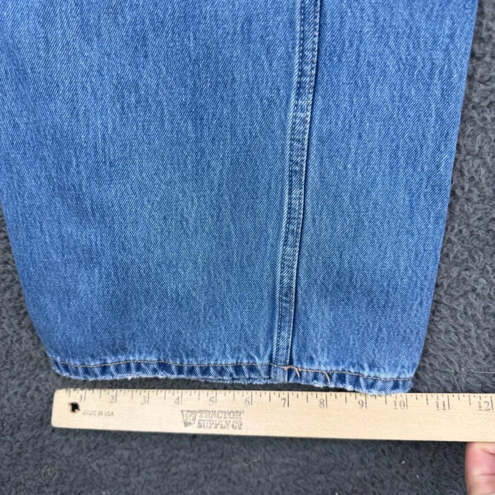 Hollister Low Rise Baggy Jeans Womens 4R W27 Light Wash Blue Denim Wide Leg
